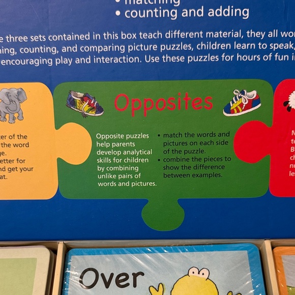 Kids 2-5 years Puzzle Set - Multicolor. Early learning. - Picture 5 of 8